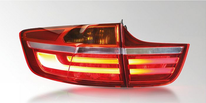 Combination rear lamp with LED functions, Land-Rover Evoque